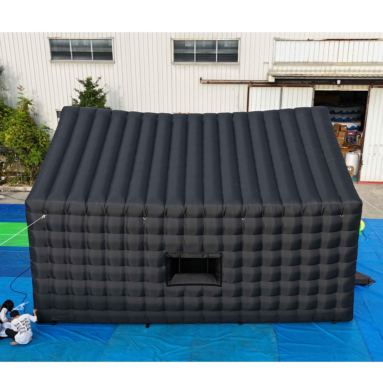 SAYOK Inflatable Nightclub, Inflatable Party Tent with Disco Ball Light, Inflatable Night Club Tent for Adults Wedding Birthday Backyard Party Business