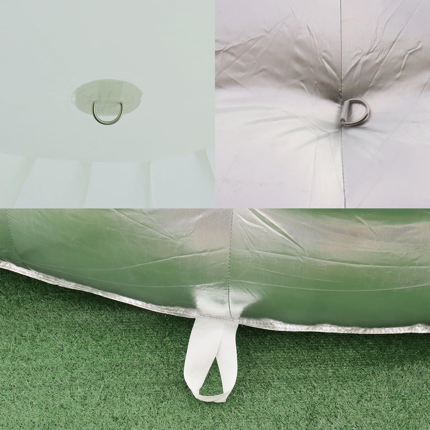 SAYOK Outdoor Portable Inflatable Igloo Dome Tent with Led Light for Party Wedding Event Camping