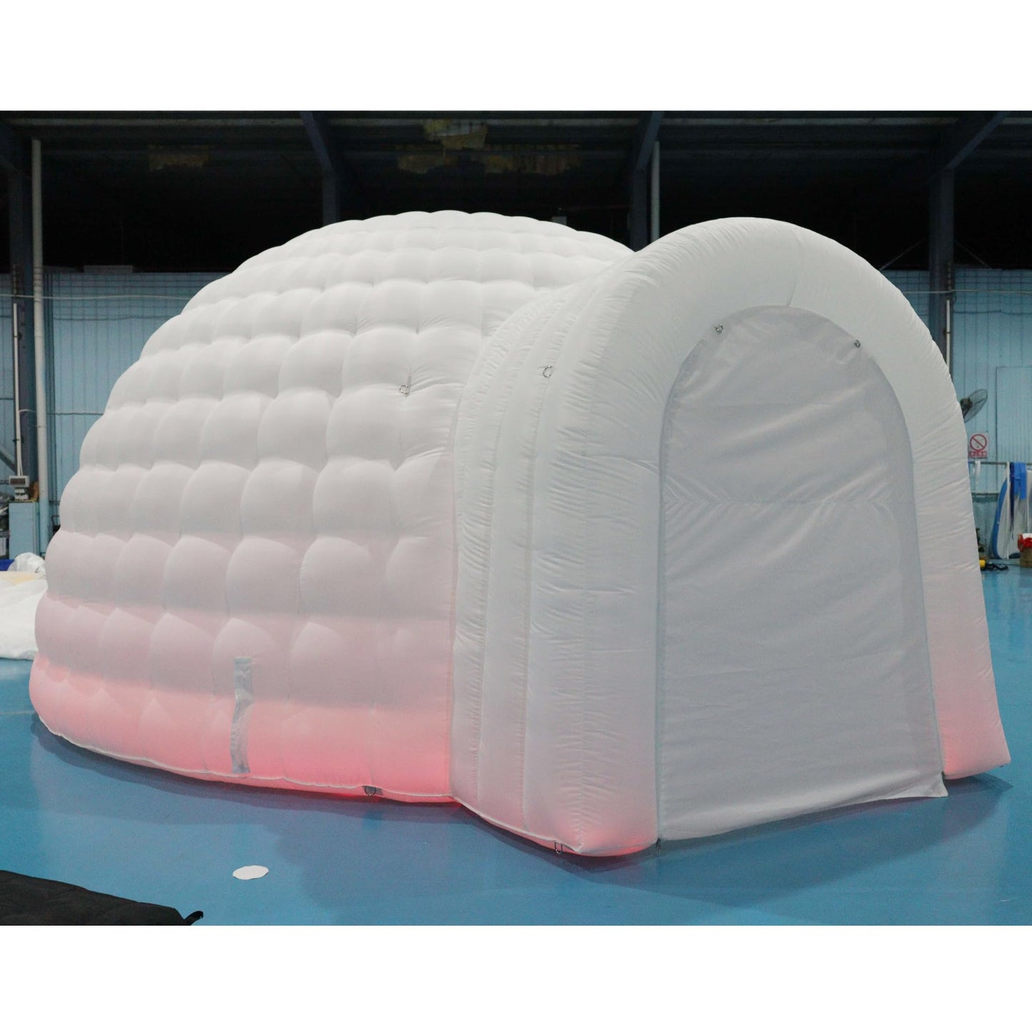 SAYOK Outdoor Portable Inflatable Igloo Dome Tent with Led Light for Party Wedding Event Camping