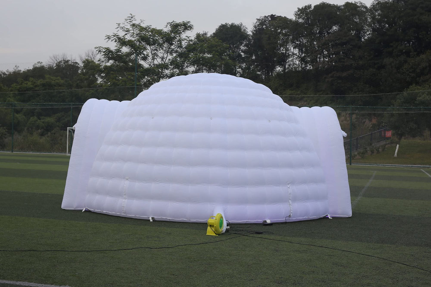 SAYOK Outdoor Portable Inflatable Igloo Dome Tent with Led Light for Party Wedding Event Camping