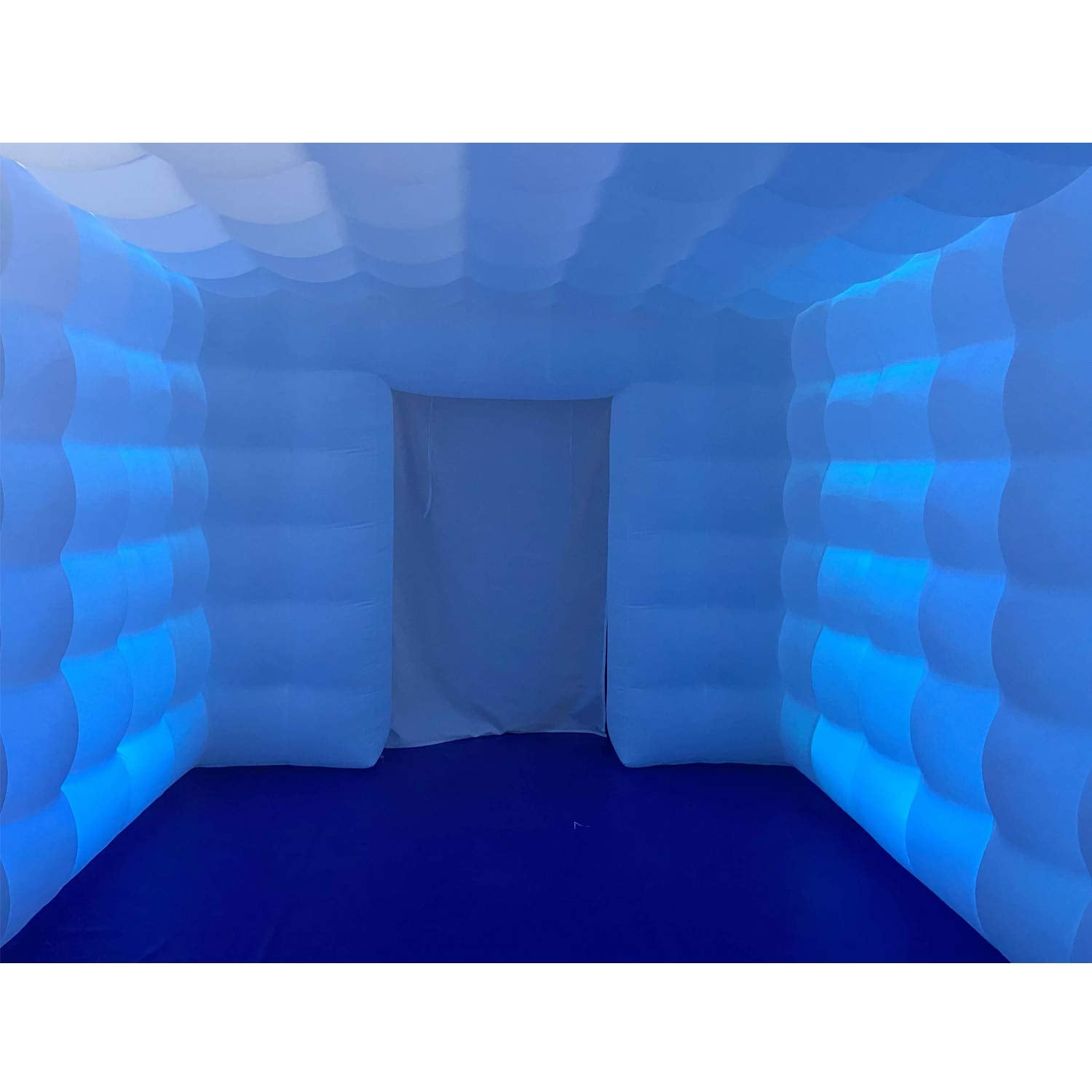 SAYOK Portable Large Inflatable Air Cube Tent Fancy Inflatable Marquee Tent House Night Club for Party Event Exhibition Wedding Business/Private Use