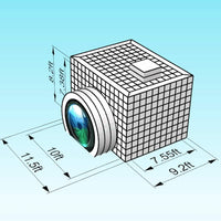SAYOK Inflatable Party Tent Inflatable Nightclub White Inflatable Camera Photo Booth Enclosure Inflatable Cube Tent for Event, Show, Exhibition, Bars, Clubs, Tourism, Parties
