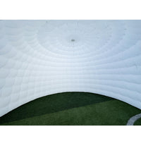 SAYOK Outdoor Portable Inflatable Igloo Dome Tent with Led Light for Party Wedding Event Camping